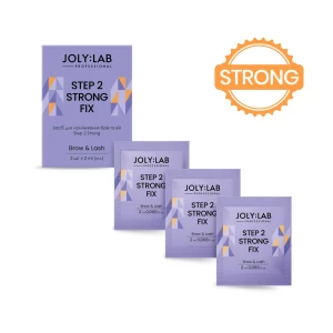 Изображение товара -  Набор средств для ламинирования бровей и ресниц Joly:Lab Step 2 Strong, 3х2 мл (4823109408500)