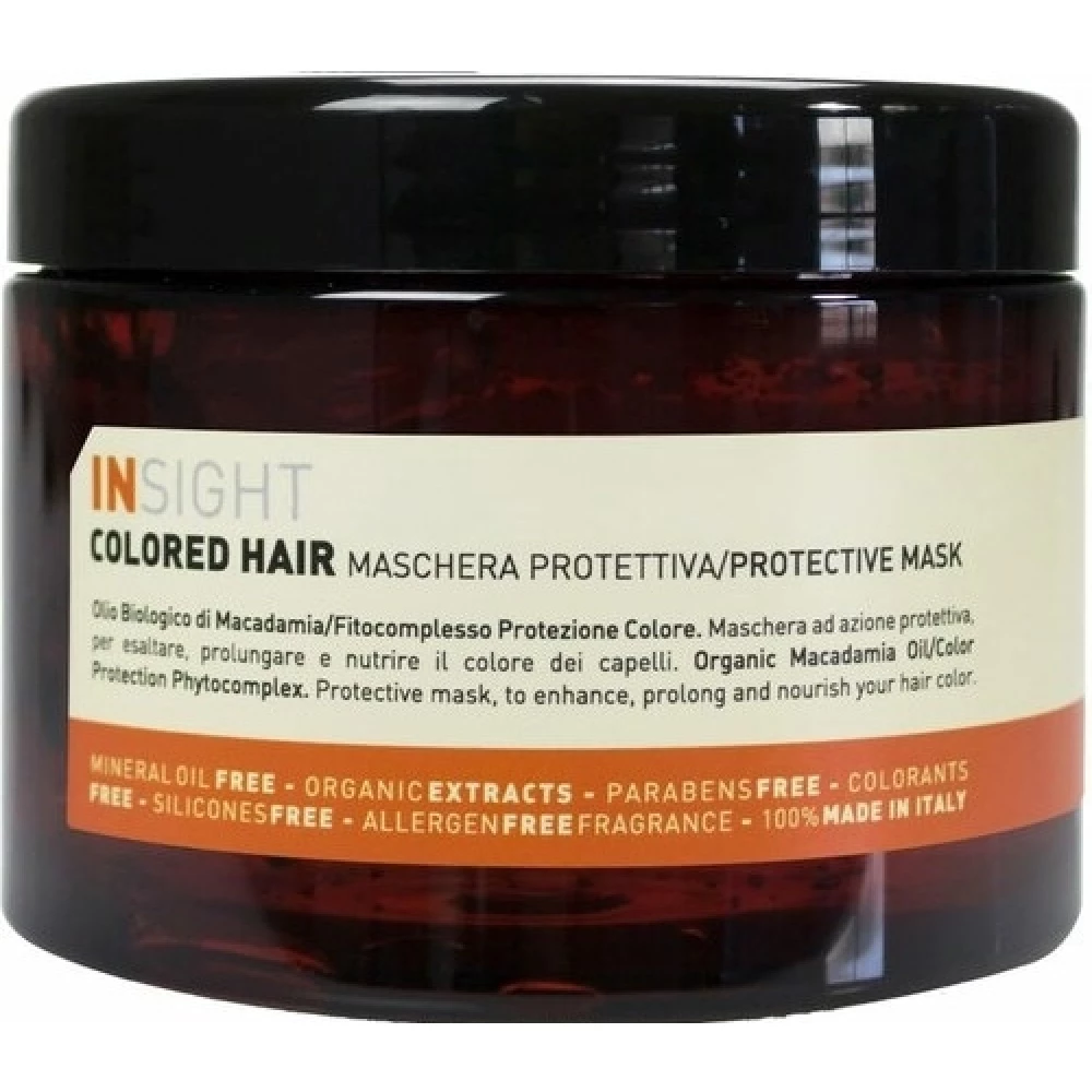 Маска для защиты цвета окрашенных волос Insight Colored Hair Protective Mask, 500 мл (8029352353680)