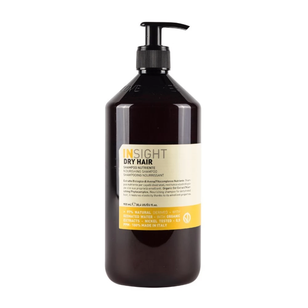 Питательный шампунь для сухих волос Insight Dry Hair Nourishing Shampoo, 900 мл (8029352353222)