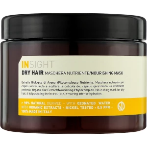 Изображение товара - Питательная маска для сухих волос Insight Dry Hair Nourishing Mask, 500 мл (8029352353253)