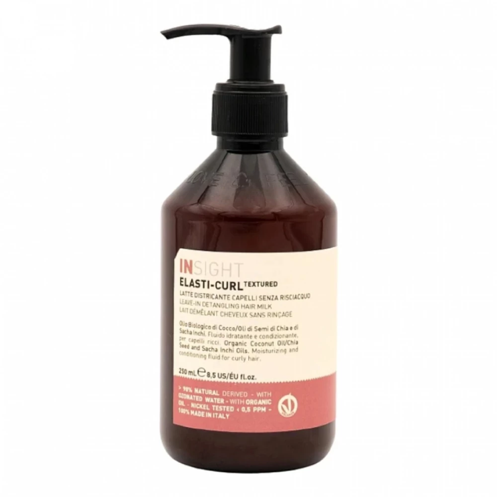 Молочко для волосся Insight Elasti-Curl Textured Leave-In Detangling Hair Milk, 250 мл (8029352358067)