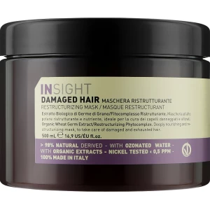 Изображение товара -  Восстанавливающая маска для поврежденных волос Insight Damaged Hair Restructurizing Mask, 500 мл