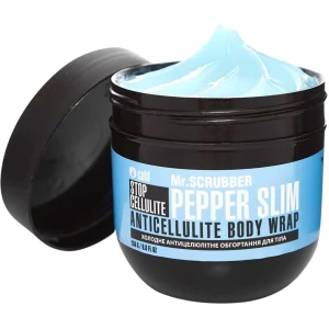 Изображение товара - Холодное антицеллюлитное обертывание для тела Mr. Scrubber Stop Cellulite Pepper Slim, 250 мл (4820200232102)