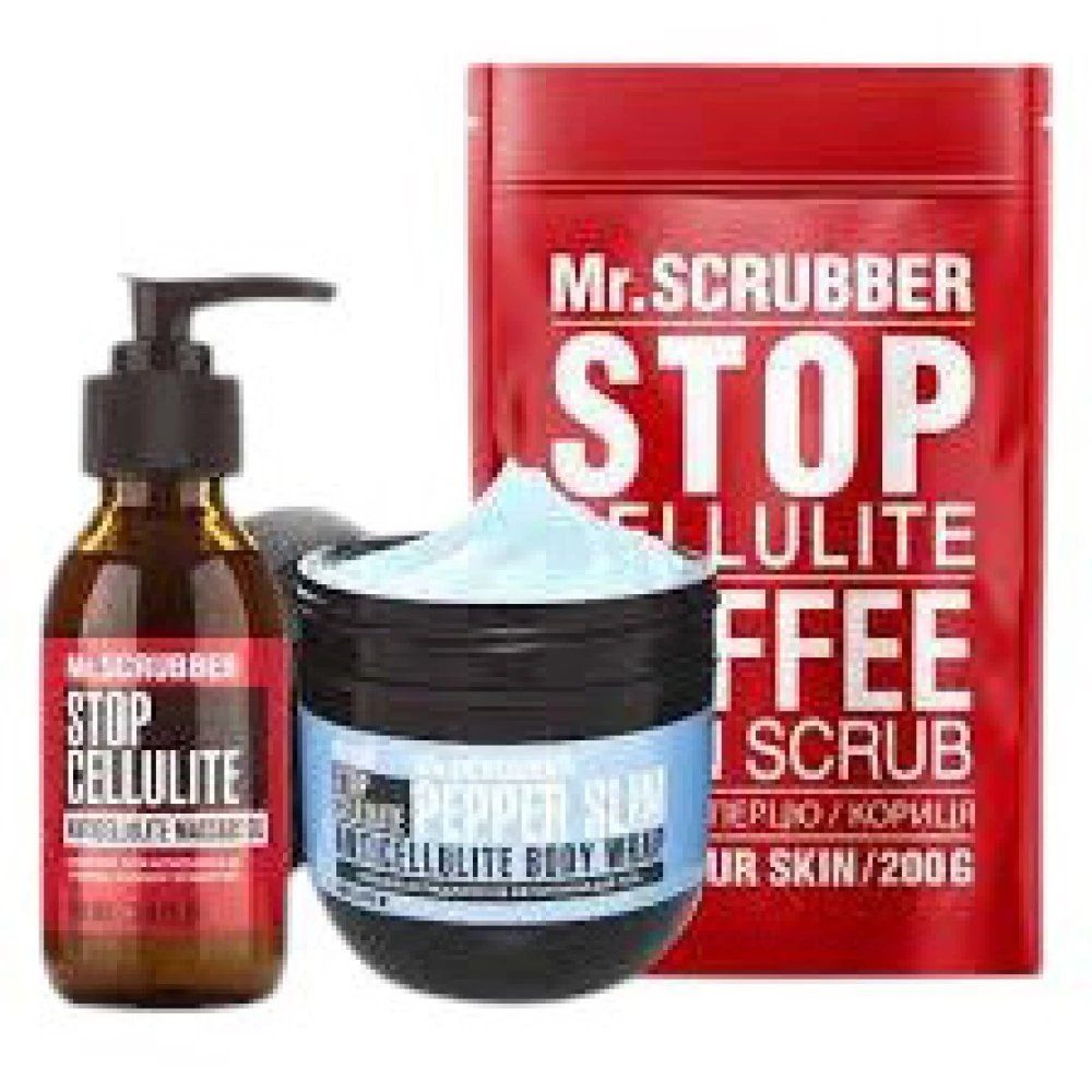 Антицелюлітний набір Mr. Scrubber Cold, 2 шт (4820200331195)