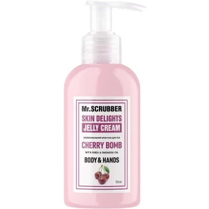 Изображение товара - Крем-гель для тела и рук Mr. Scrubber Skin Delights Cherry Bomb, 150 мл (4820200230856)