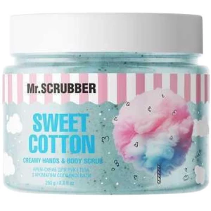 Зображення товара -  Крем-скраб для рук і тіла з ароматом солодкої вати Mr. Scrubber Sweet Cotton, 250 мл (4823109701656)