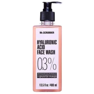 Изображение товара -  Гель для умывания с гиалуроновой кислотой Mr. Scrubber Hyaluronic Acid Face Wash 0.3%, 400 мл (4820200231426)