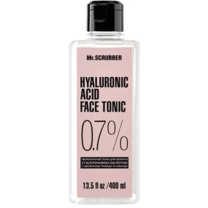 Изображение товара - Тоник для лица с гиалуроновой кислотой Mr. Scrubber Hyaluronic Acid Face Tonic 0.7%, 80 мл (4820200376974)