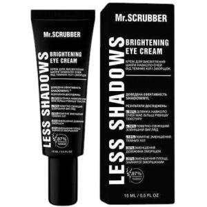 Изображение товара -  Крем для осветления кожи вокруг глаз от темных кругов и морщин Mr. Scrubber Less Shadows, 15 мл