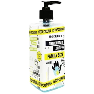 Изображение товара -  Антисептик для рук Mr. Scrubber Family Size, 30 мл (4820200377971)