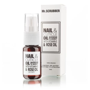 Изображение товара -  Масло для ухода за ногтями и кутикулой Mr. Scrubber Nail & Cuticle Oil Complex, 10 мл (4820200230313)