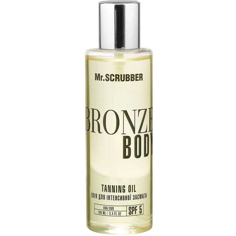 Масло для интенсивного загара Mr. Scrubber Bronze Body SPF 5, 100 мл (4820200232126)