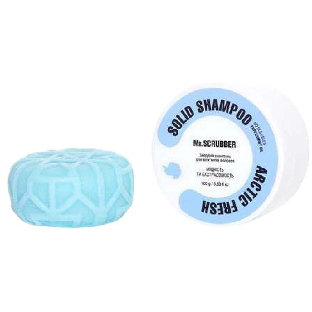 Твердый шампунь Mr. Scrubber Artic Fresh, 100 г (4820200230573)