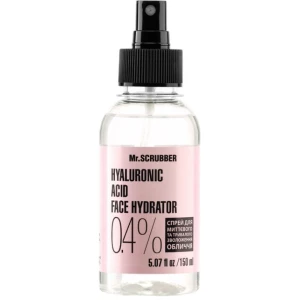 Изображение товара -  Спрей для увлажнения лица Mr. Scrubber Hyaluronic Instant Face Hydrator 0, 150 мл (4820200231440)