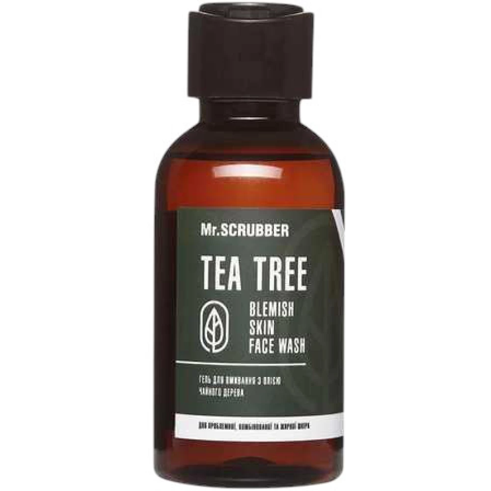 Гель для умывания с маслом чайного дерева Mr. Scrubber Blemish Skin Face Wash Tea Tree, 125 мл (4820200232041)