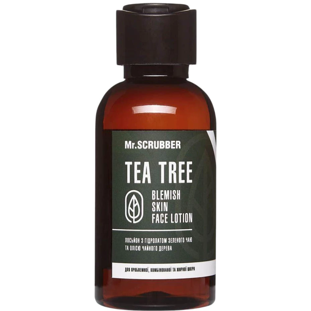 Лосьон с гидролатом зеленого чая и маслом чайного дерева Mr. Scrubber Blemish Skin Face Lotion Tea Tree, 125