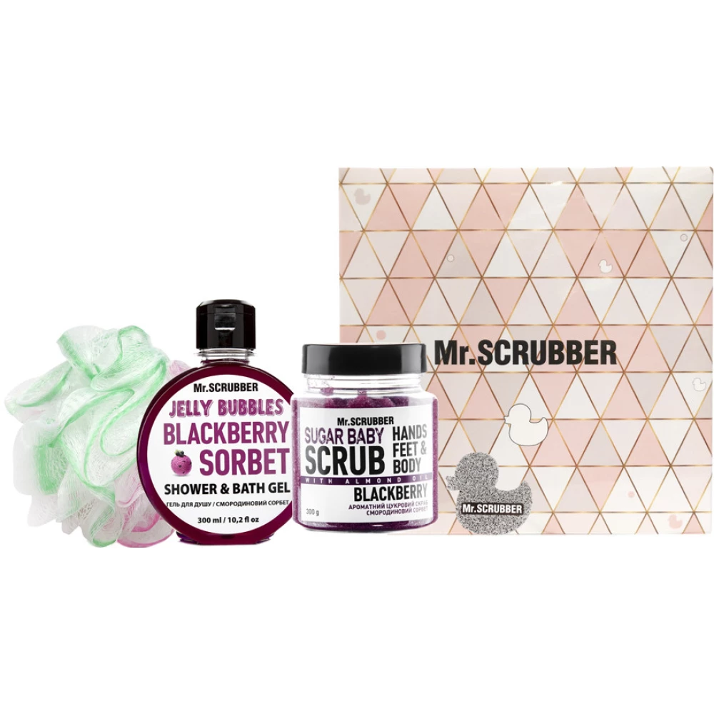 Набор Mr. Scrubber Blackberry, 3 шт (4820200378008)