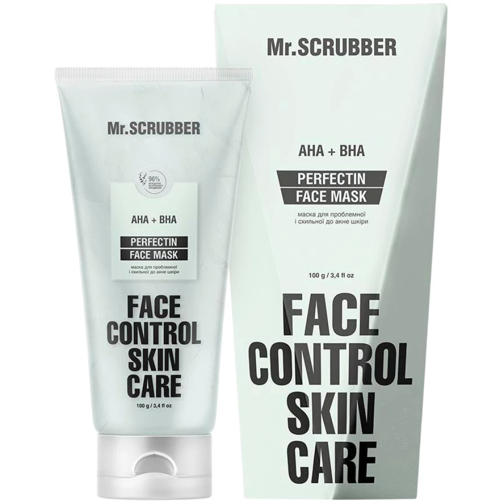 Маска для проблемной и склонной к акне кожи Mr. Scrubber Perfectin Face Control, 100 мл (4823109701458)