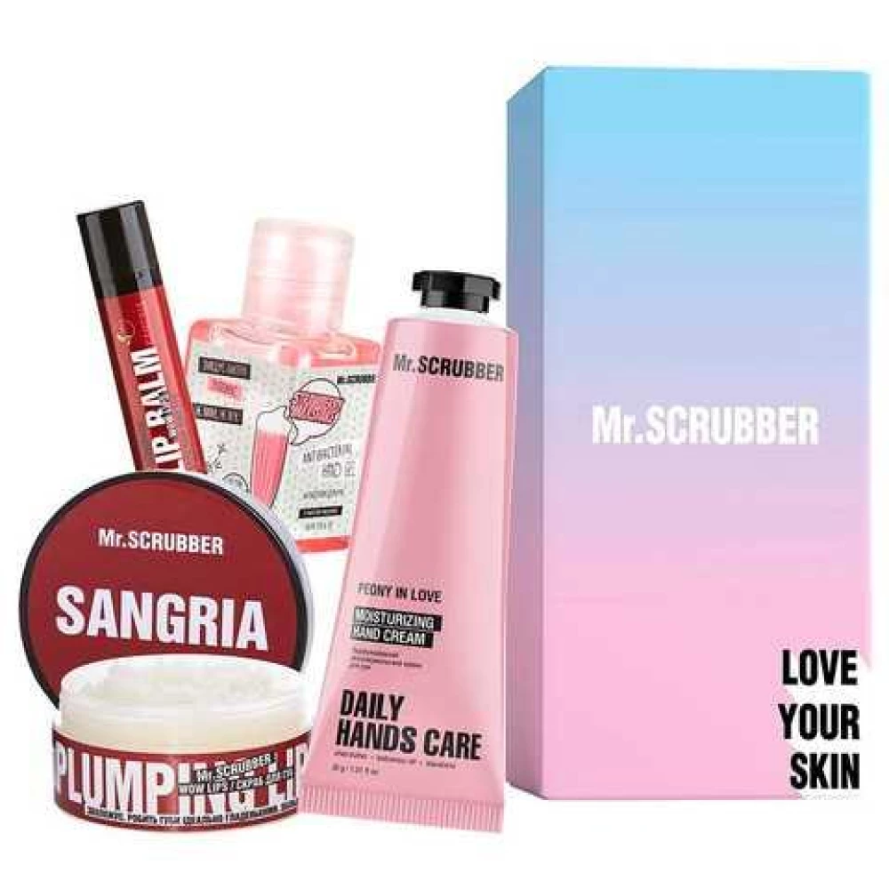 Подарочный набор Mr. Scrubber Sweet Sangria, 5 шт (4820200331775)