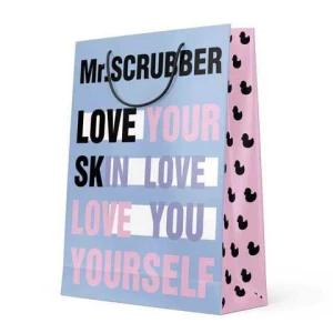 Изображение товара - Подарочный пакет Mr. Scrubber Love Your Skin 250x350x85 мм, 1 шт (4820200377018)