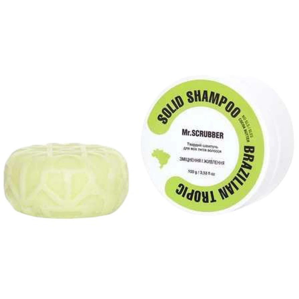 Твердый шампунь Mr. Scrubber Brazilian Tropic, 100 мл (4820200230559)