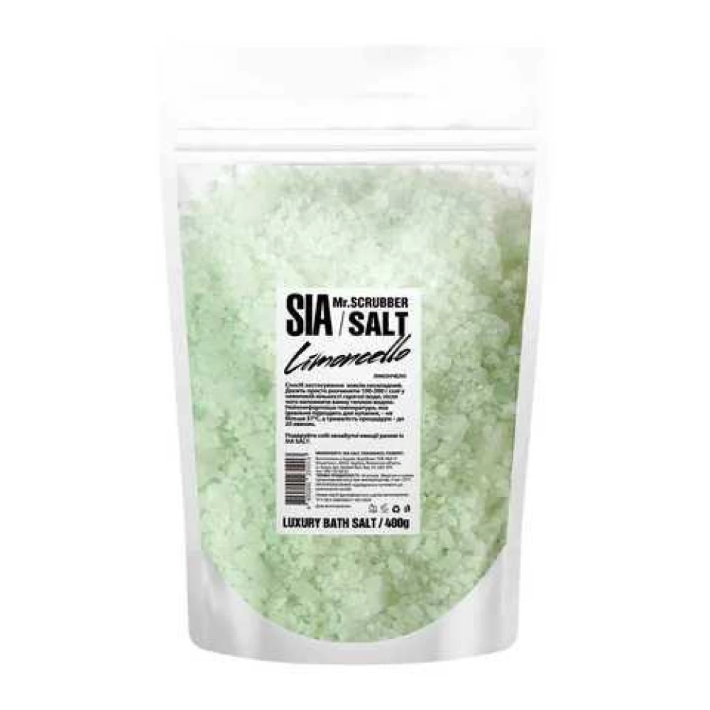 Соль для ванны Mr. Scrubber Sia Limoncello, 400 г (4820200231013)