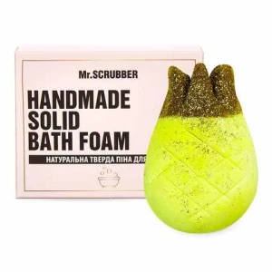 Изображение товара - Твердая пена для ванны в подарочной коробке Mr. Scrubber Pineapple, 150 г (4820200379258)