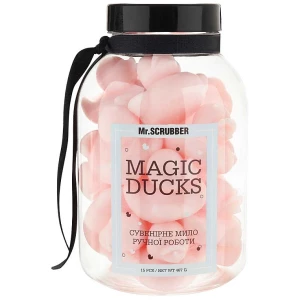 Изображение товара -  Парфюмированное мыло ручной работы Mr. Scrubber Magic Ducks, 15 шт (4820200333717)