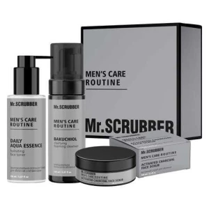 Зображення товара -  Подарунковий набір для чоловіків Mr. Scrubber Deep Cleaning & Care, 4 шт (4820200411484)