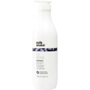 Изображение товара -  Шампунь для светлых и платиновых блондинок MILK SHAKE Icy Blond Shampoo, 1000 мл (8032274147299)