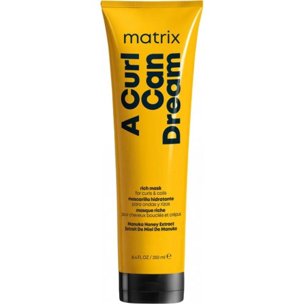 Маска увлажняющая для вьющихся волос всех типов Matrix A Curl Can Dream Rich Mask 250 мл (3474637155360)