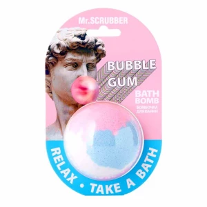 Изображение товара -  Бомбочка для ванны Mr. Scrubber Bubble Gum, 200 г (4820200332253)