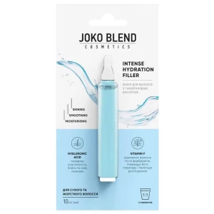 Зображення товара -  Філер для волосся з гіалуроновою кислотою Joko Blend Intense Hydration Filler, 10 мл (4823109402782)