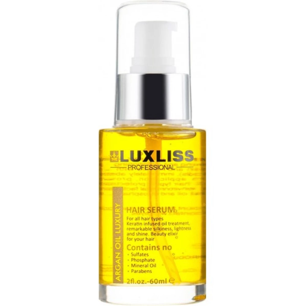 Арганова сироватка Luxliss Argan Hair Serum, 60 мл (811131030190)