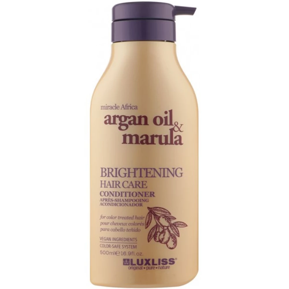 Кондиционер для блеска Luxliss Brightening Hair Care Conditioner, 500 мл (811131032651)