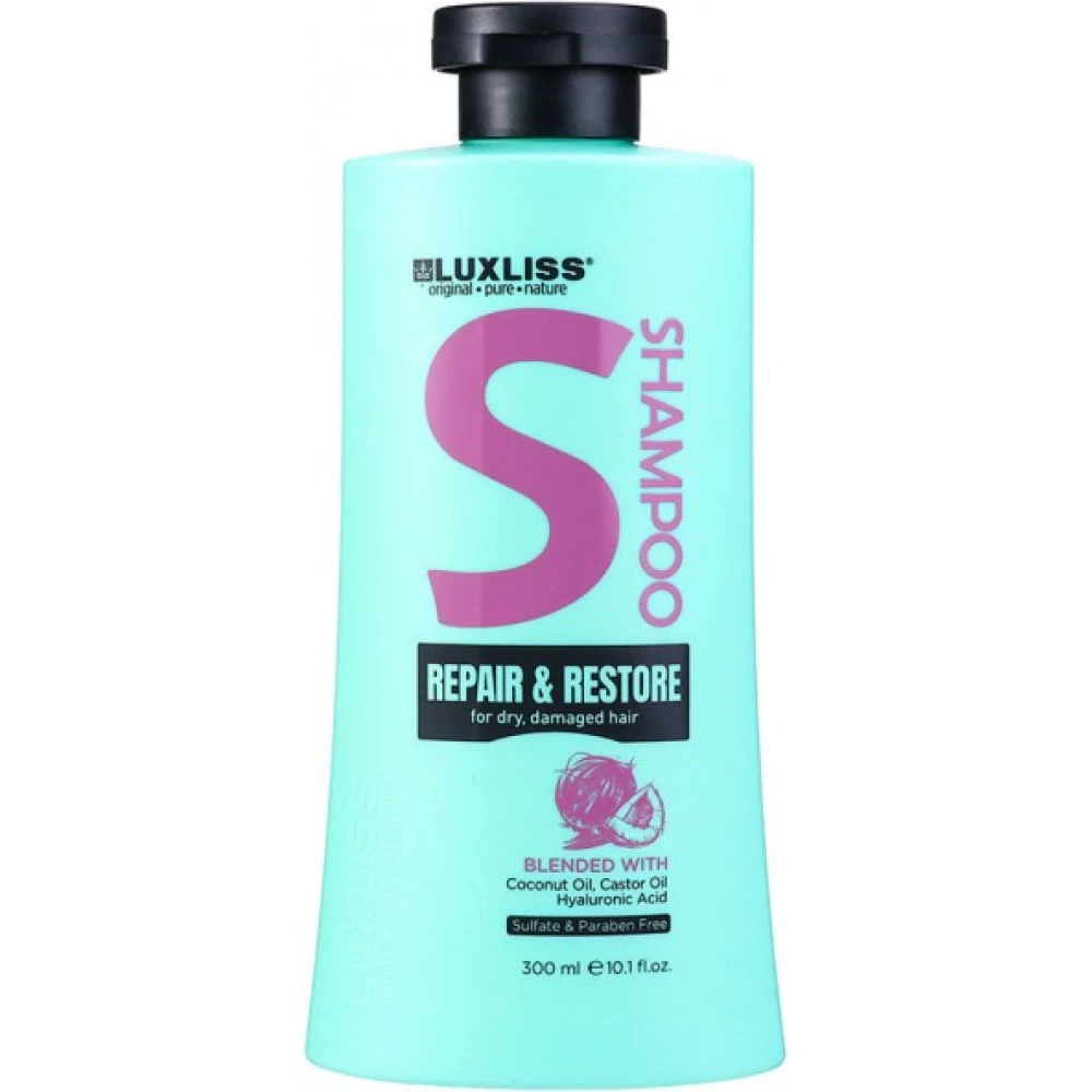 Шампунь для восстановления волос Luxliss Repair & Restore Shampoo, 300 мл (811131036642)