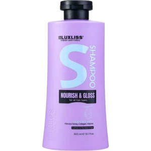 Изображение товара -  Шампунь для питания и блеска волос Luxliss Nourish & Gloss Shampoo, 300 мл (811131036604)
