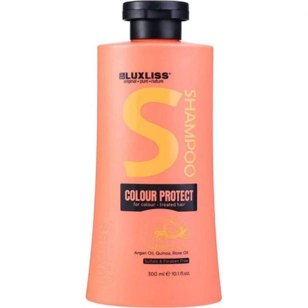 Шампунь для защиты цвета окрашенных волос Luxliss Color Protect Shampoo, 300 мл (811131036628)