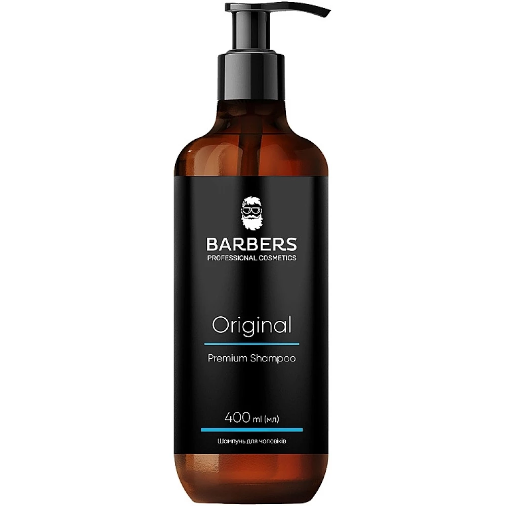 Шампунь для мужчин для ежедневного применения Barbers Original, 400 мл (4823109403109)