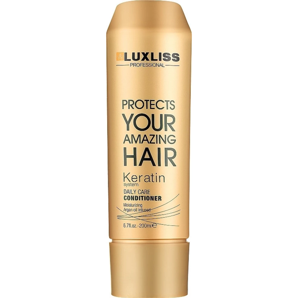 Кератиновый кондиционер для домашнего ухода LUXLISS OFFICIAL Keratin Conditioner 200ml (811131035591)