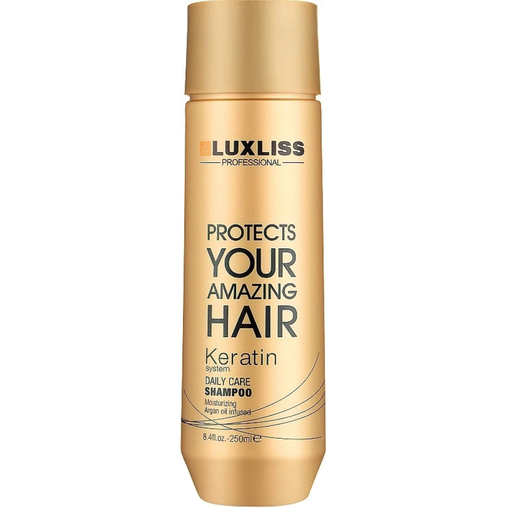 Кератиновый шампунь Luxliss Professional Keratin Shampoo, 250 мл (857651007908)