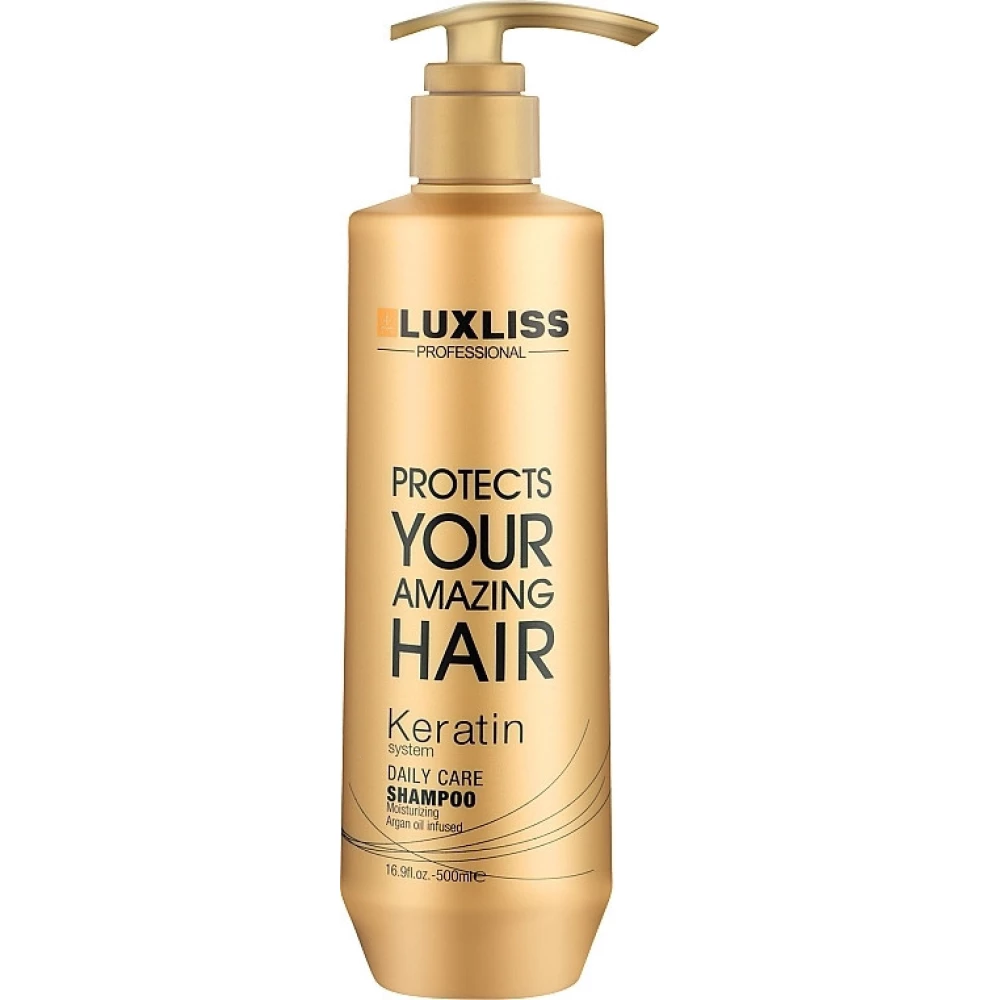 Кератиновый шампунь Luxliss Keratin Shampoo, 500 мл (811131035607)