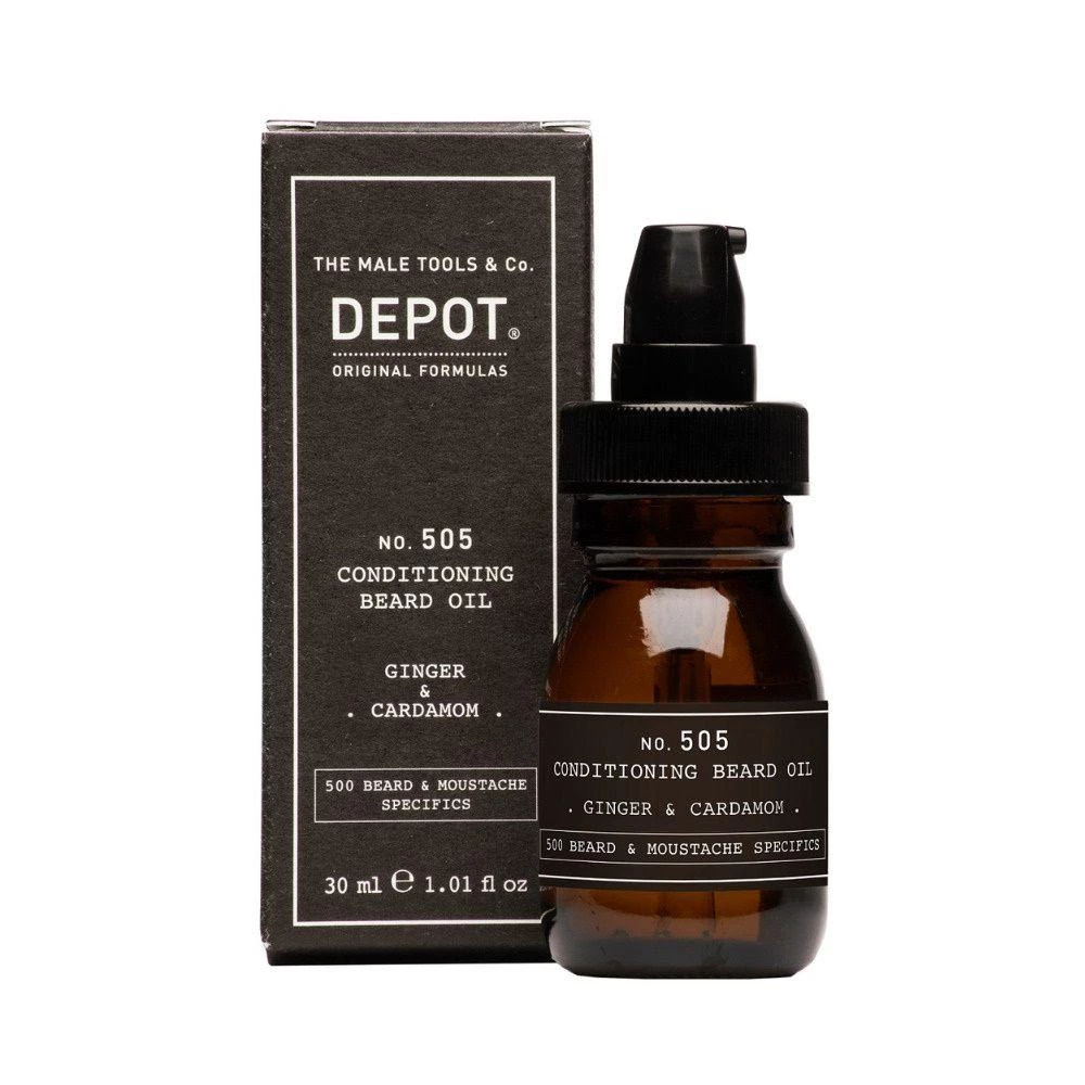 Масло для усов и бороды Depot 502, 30 мл (8032274061328)