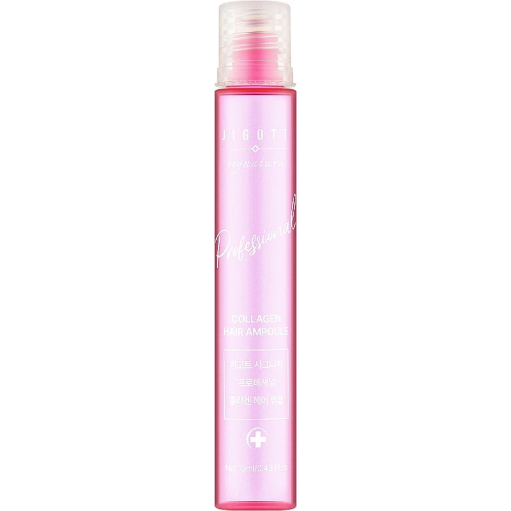 Ампула для волос Коллаген JIGOTT Signature Professional Collagen Hair Ampoule, 13 мл (8809541282768)