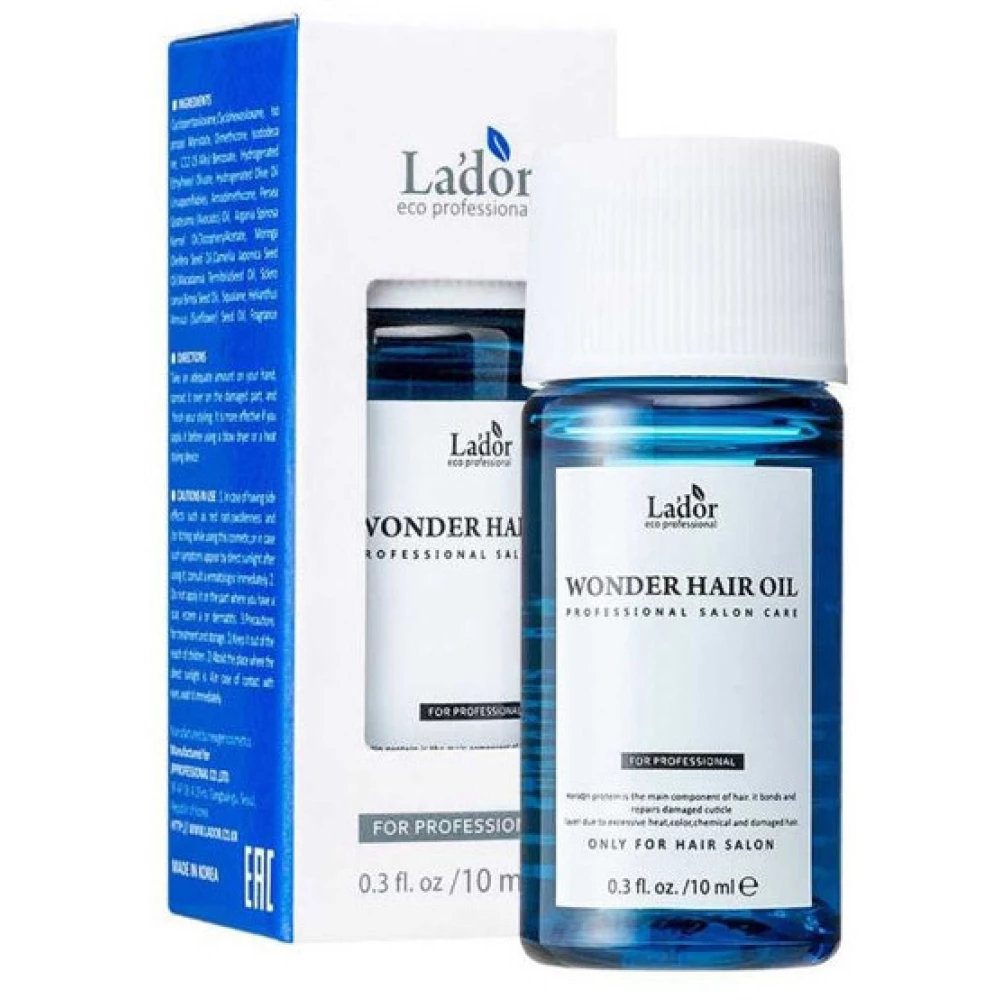 Зволожувальна олія для волосся Lador Wonder Hair Oil, 10 мл (8809500816690)