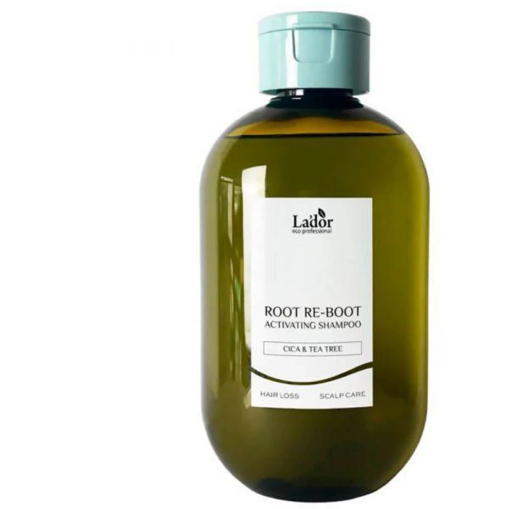 Шампунь для жирной кожи головы Lador Root Re-Boot Activating Shampoo Cica & Tea Tree, 300 мл (8808033021762)