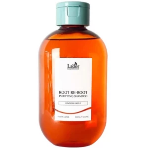 Изображение товара - Шампунь для чувствительной кожи головы Lador Root Re-Boot Purifying Shampoo Ginger & Apple, 300 мл