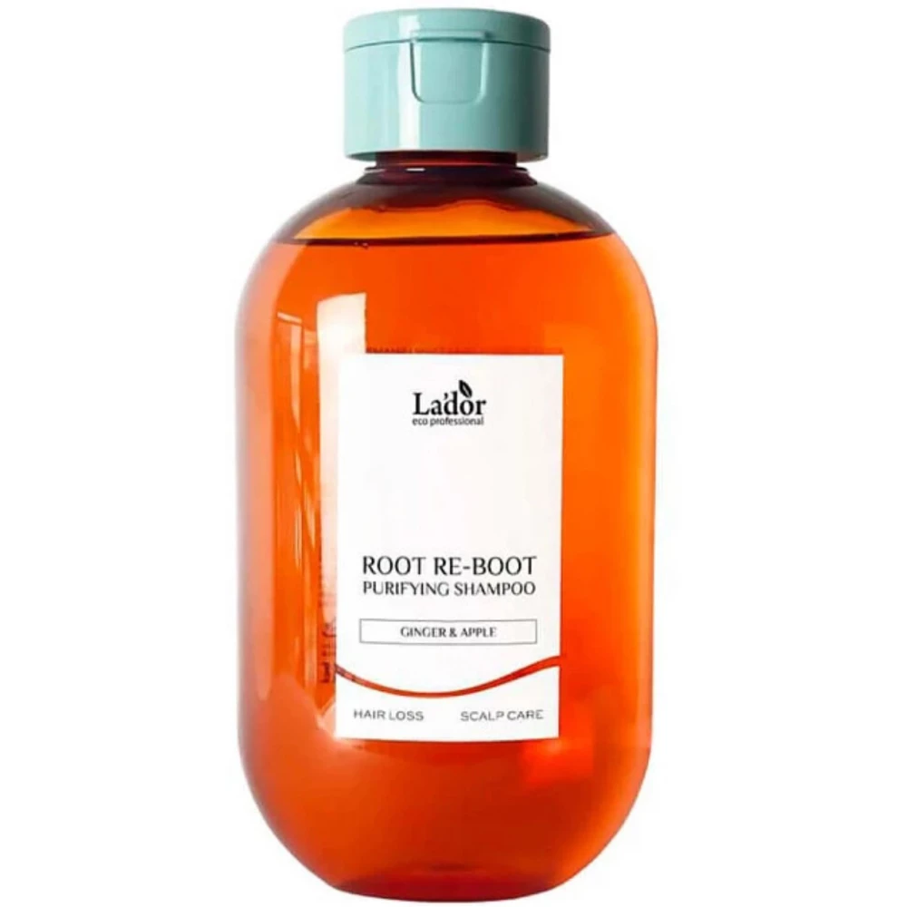 Шампунь для чувствительной кожи головы Lador Root Re-Boot Purifying Shampoo Ginger & Apple, 300 мл