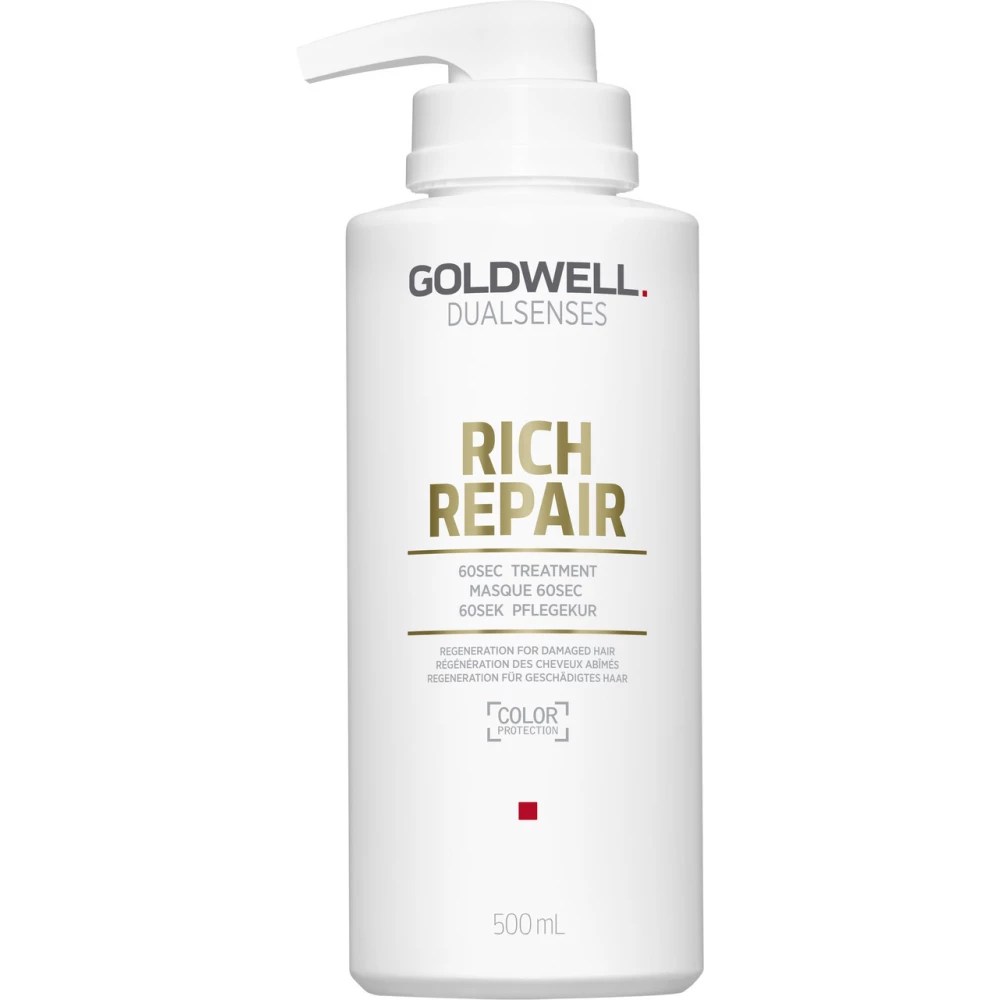 Восстанавливающая маска для сухих и поврежденных волос Goldwell DSN Rich Repair, 500 мл (4021609061441)