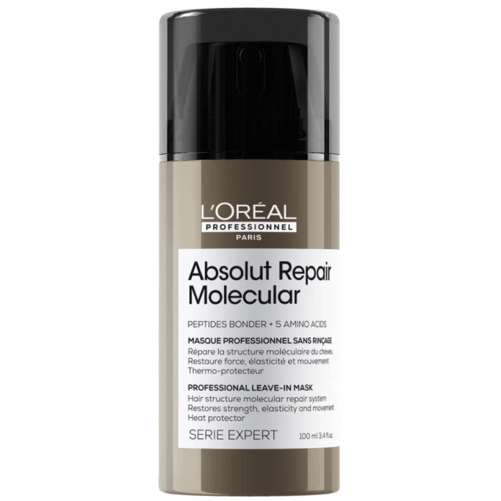Маска для восстановления волос L“Oreal Absolut Repair Molecular, 100 мл (3474637153489)